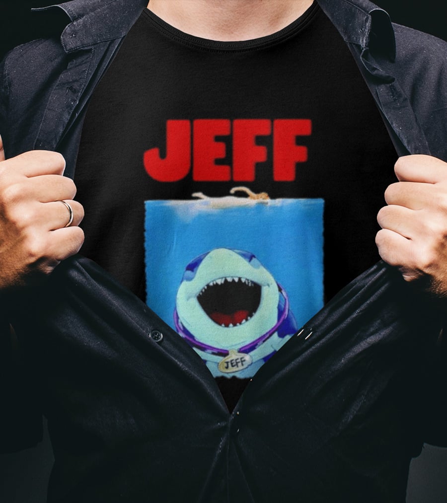 Jeff The Land Shark Jaws Movie T-Shirt