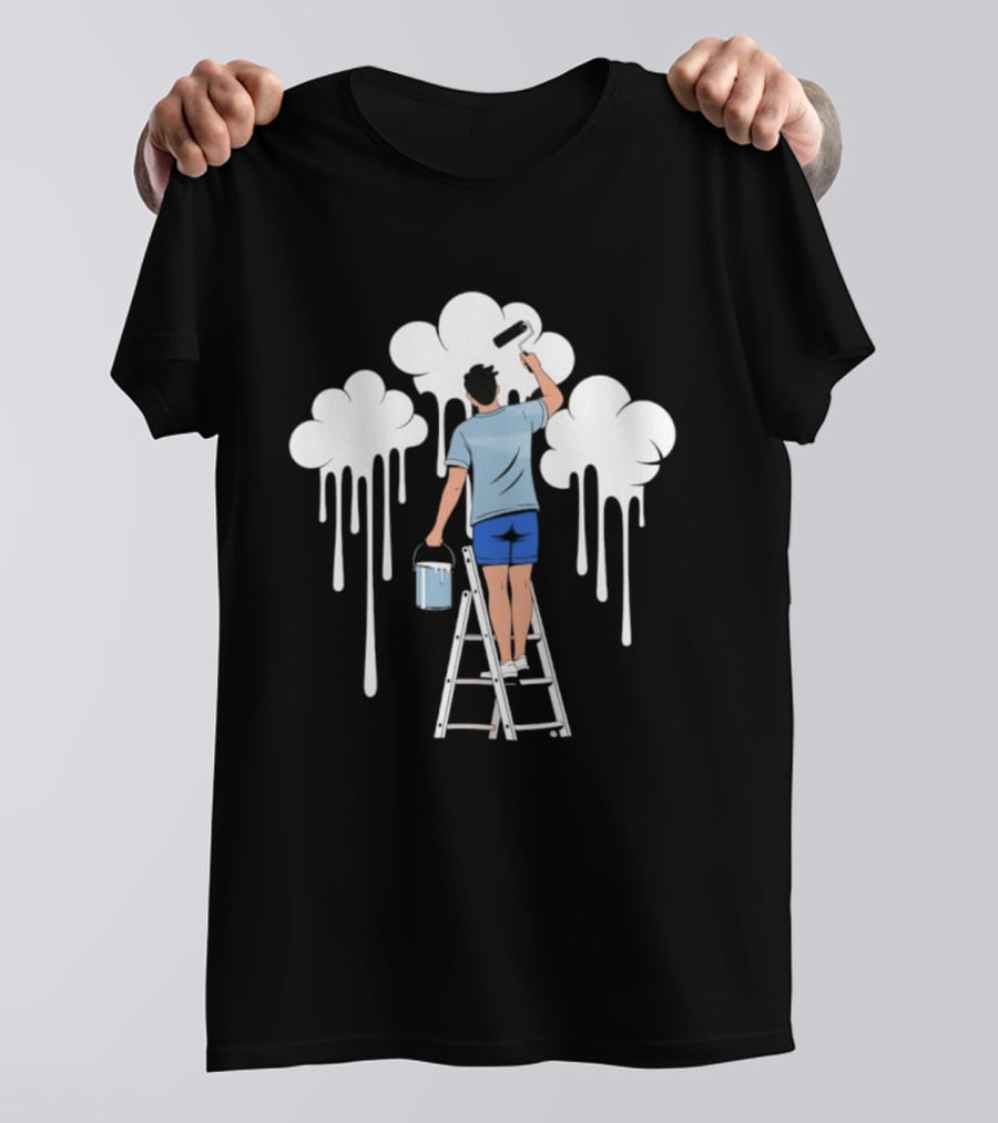 Painting The Clouds Dripping With Creativity T-Shirt