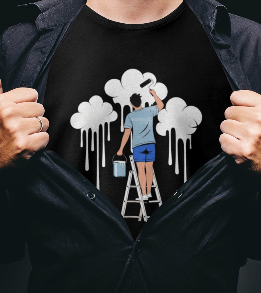 Painting The Clouds Dripping With Creativity T-Shirt
