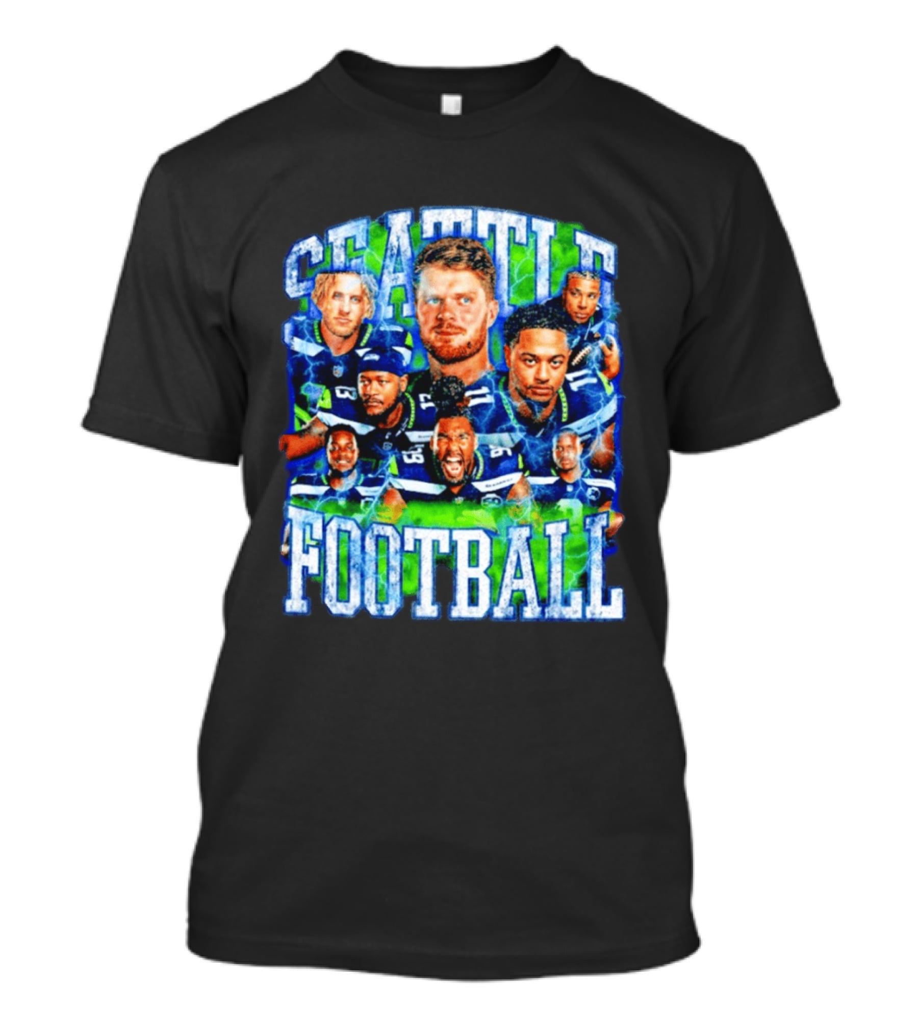 Seattle Football Champs 2026 Bootleg T-Shirt