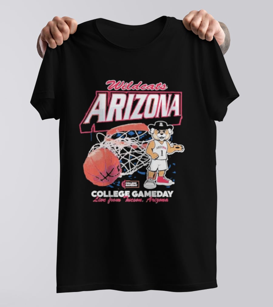 Arizona Wildcats College Gameday Live From Tucson T-Shirt