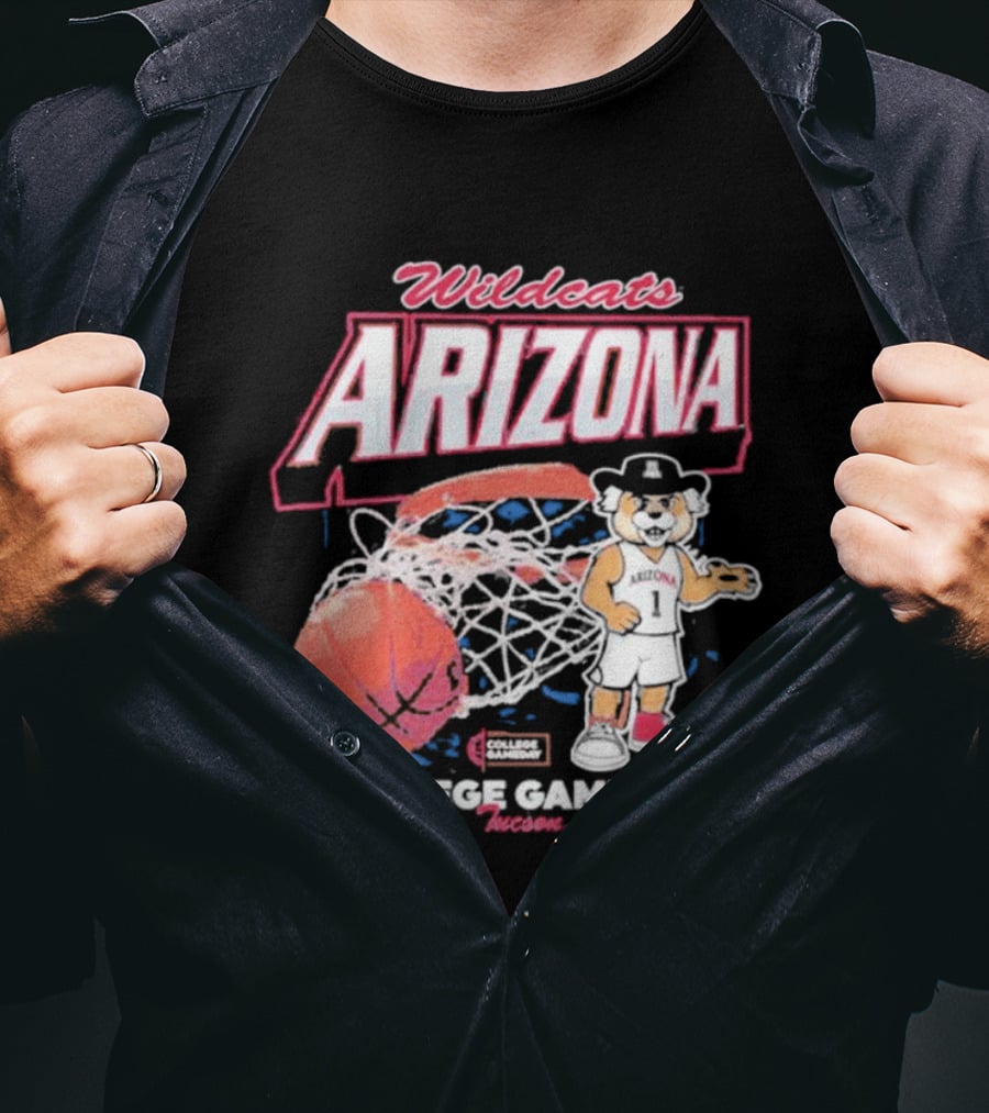 Arizona Wildcats College Gameday Live From Tucson T-Shirt