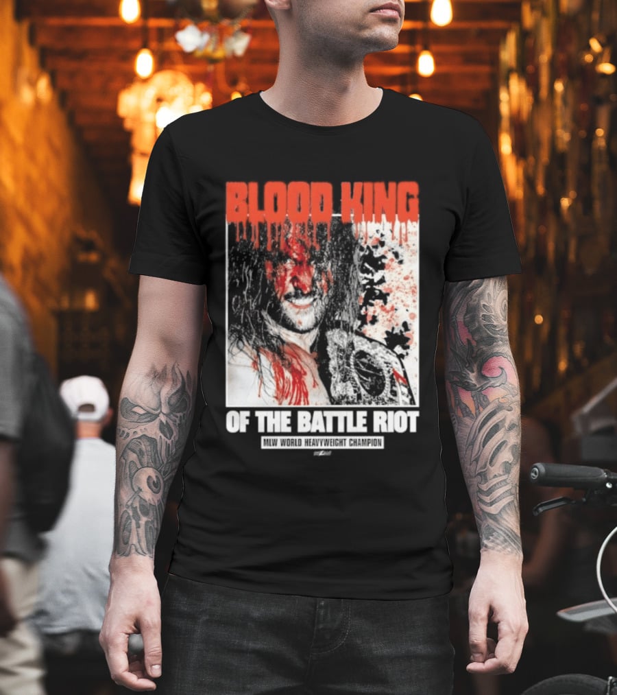 Blood King Of The Battle Riot Killer Kross T-Shirt