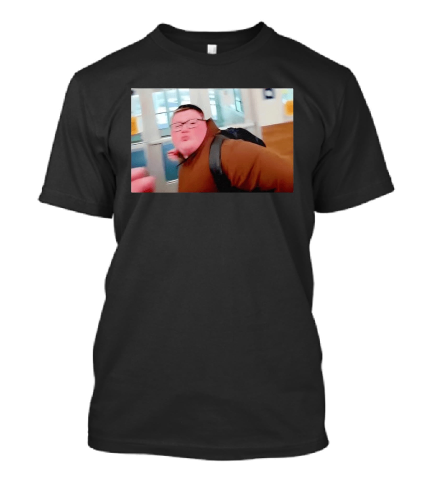 I Support ICE And New Meme 2026 Viral Photo Brown Backpack T-Shirt