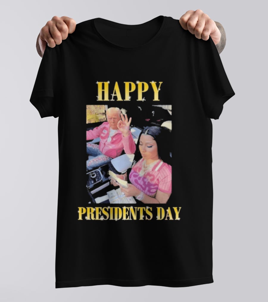 Happy Presidents Day Trump Nicky T-Shirt