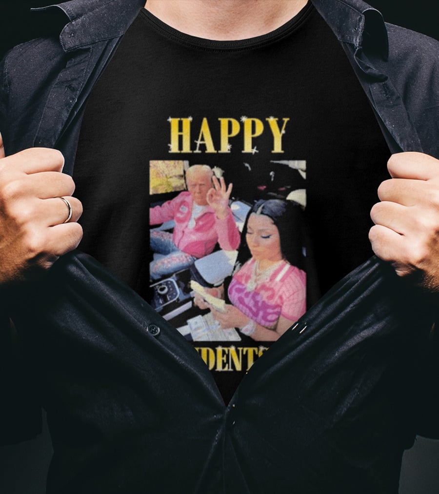 Happy Presidents Day Trump Nicky T-Shirt