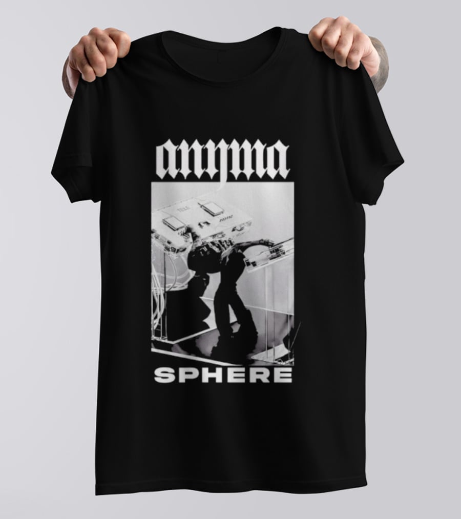 Anyma Sphere Robot And Vintage Synthesizer T-Shirt