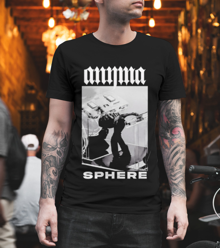 Anyma Sphere Robot And Vintage Synthesizer T-Shirt