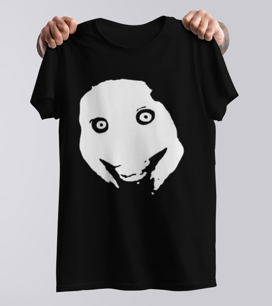 Remera Jeff The Killer Creepy Face Distorted Horror Meme T-Shirt