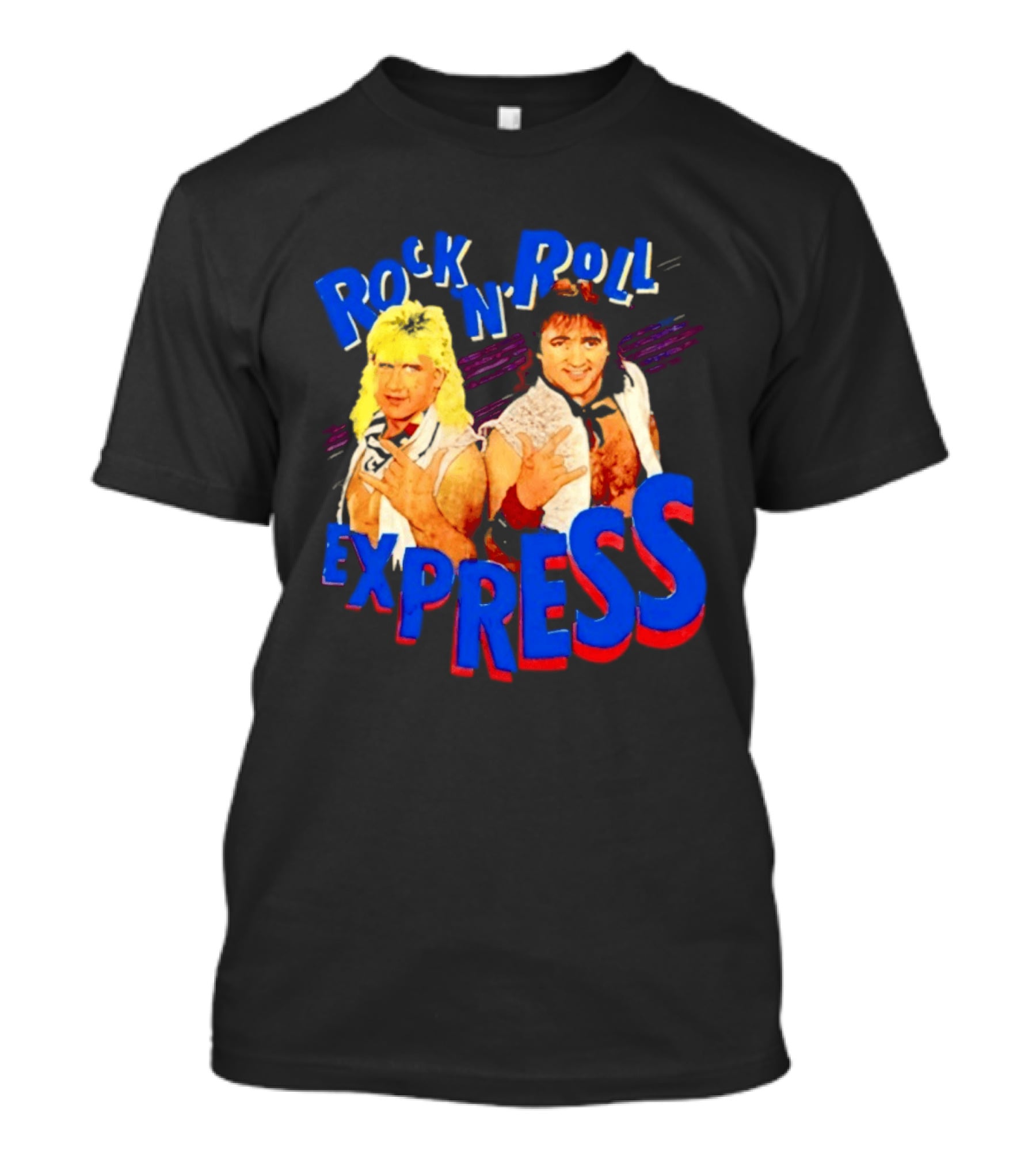 Rock N Roll Express Wrestling Tag Team Legends T-Shirt