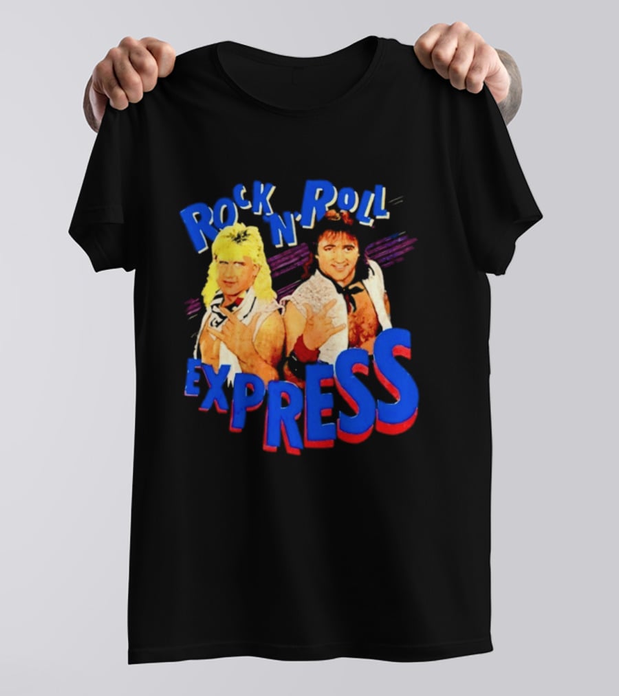Rock N Roll Express Wrestling Tag Team Legends T-Shirt