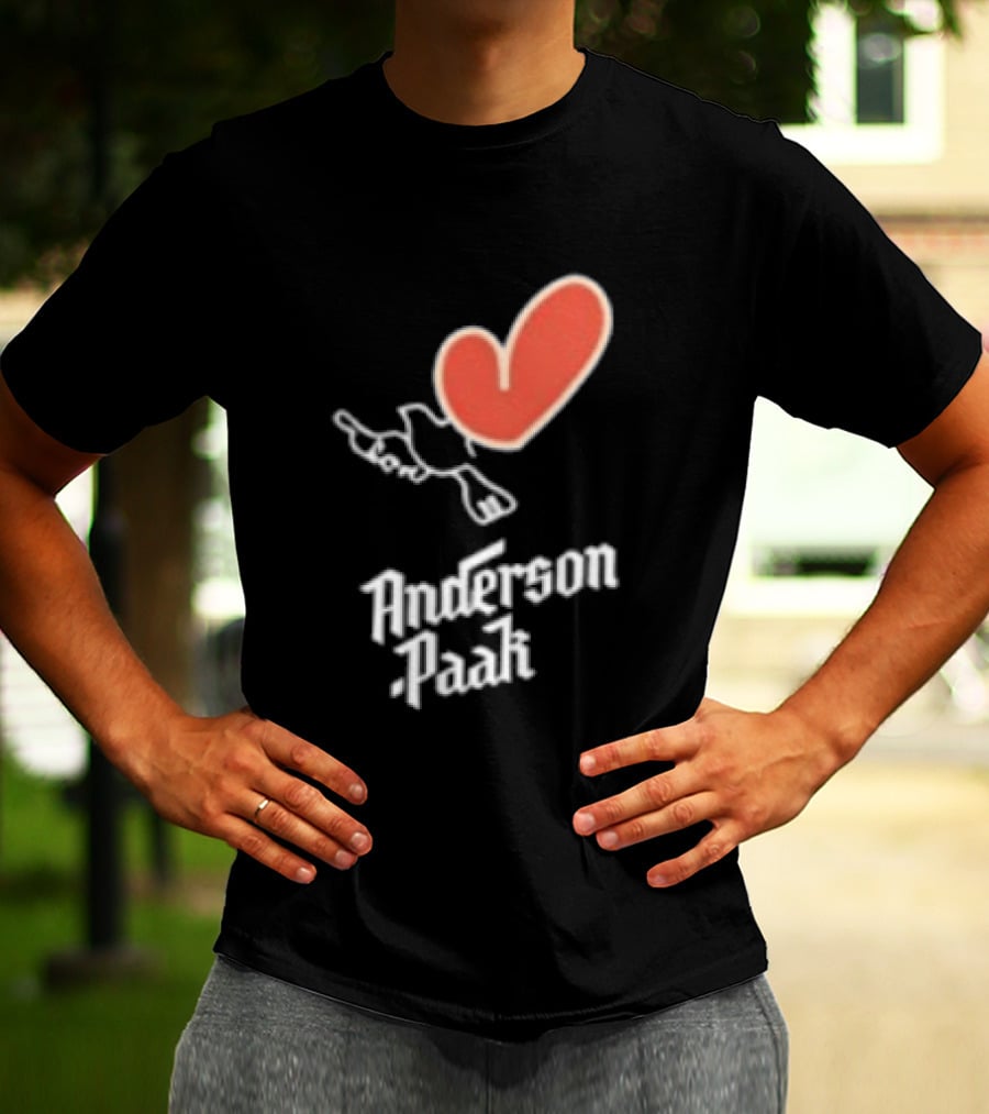 Anderson Paak Heart Bird T-Shirt