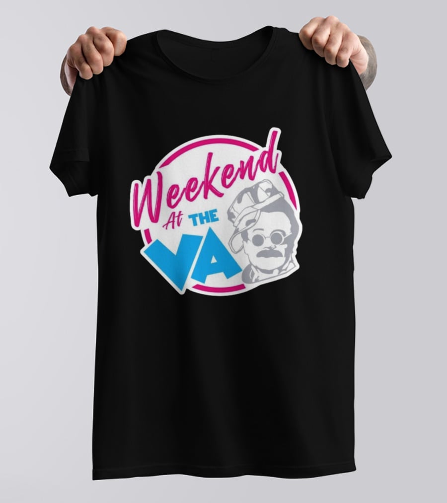 Weekend At The VA Iconic Silhouette Throwback T-Shirt