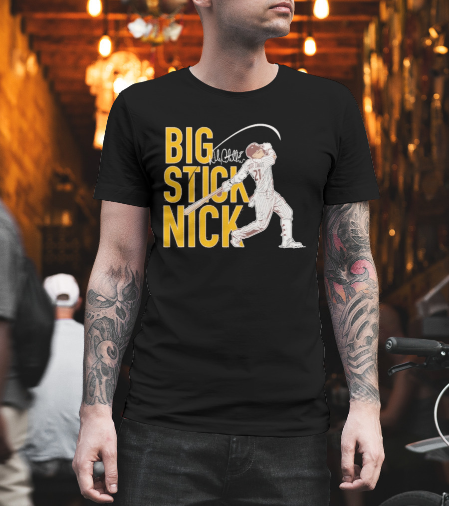 Big Stick Nick Castellanos Padres Baseball T-Shirt