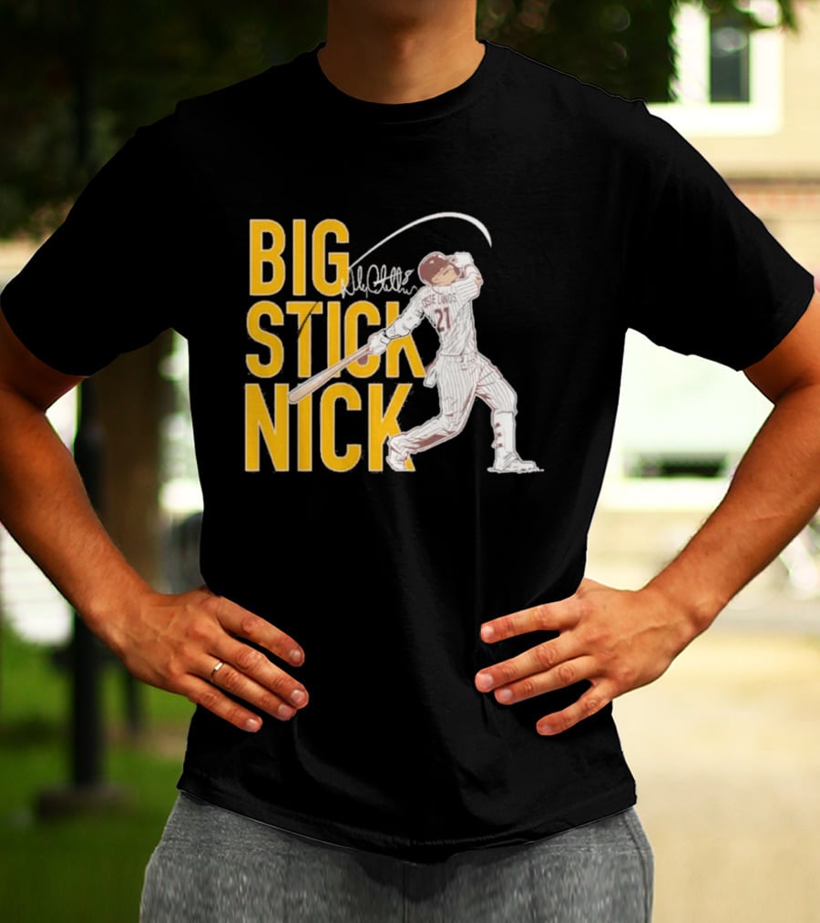 Big Stick Nick Castellanos Padres Baseball T-Shirt