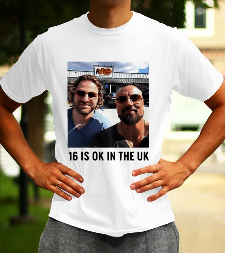 Adam Page Marty Scurll Cracker Barrel 16 Is OK In The UK T-Shirt