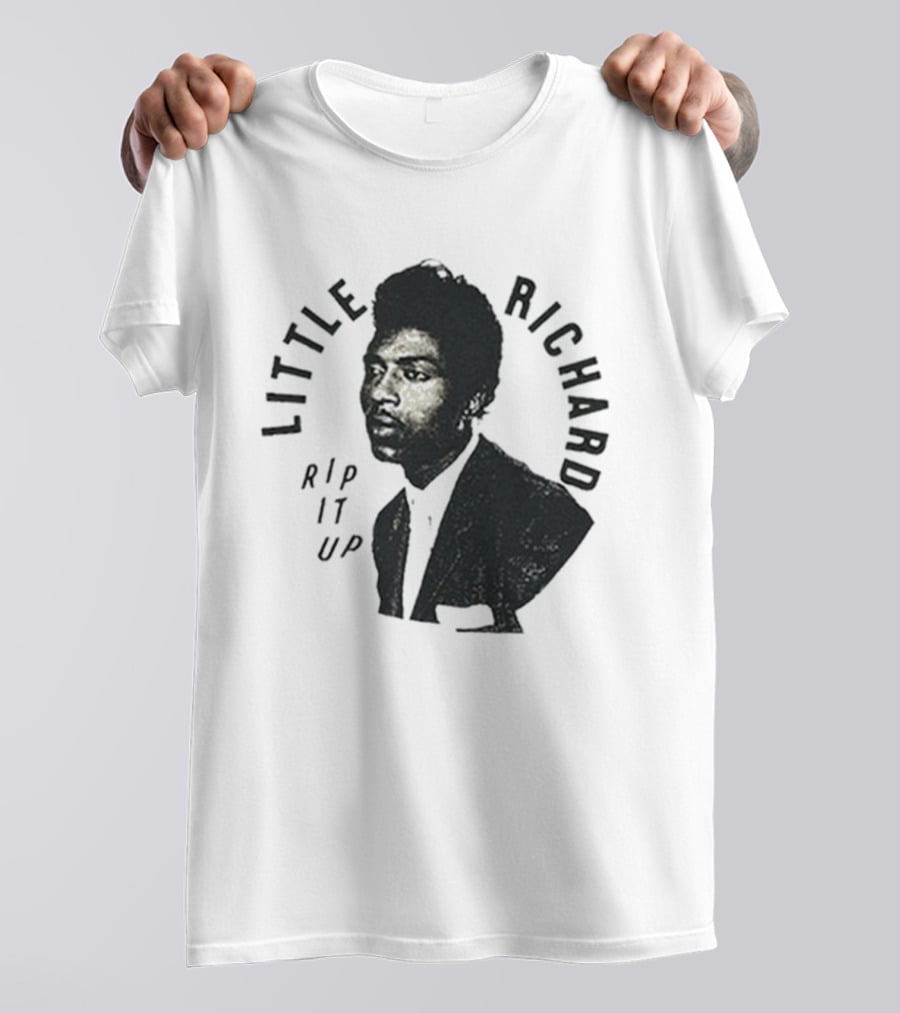 Little Richard Rip It Up Vintage Style Iconic Music T-Shirt