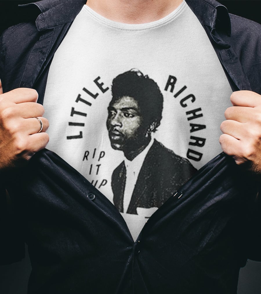 Little Richard Rip It Up Vintage Style Iconic Music T-Shirt
