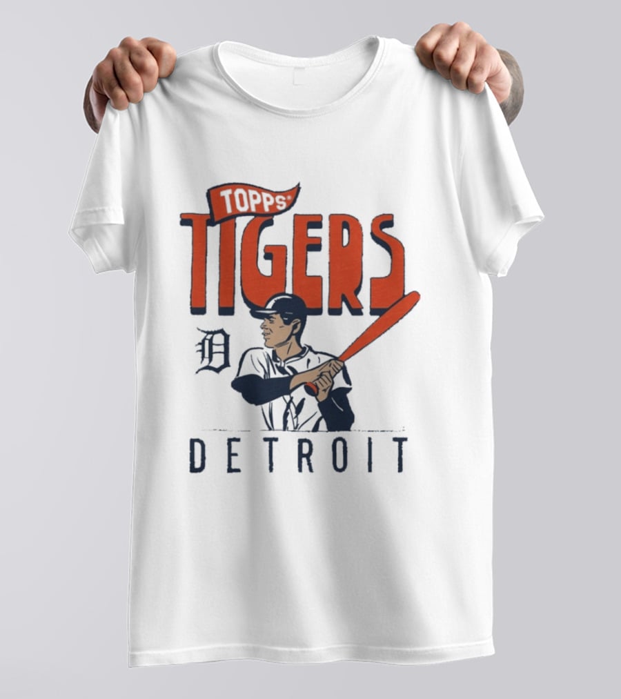 MLB Topps Detroit Tigers Raglan Player T-Shirt