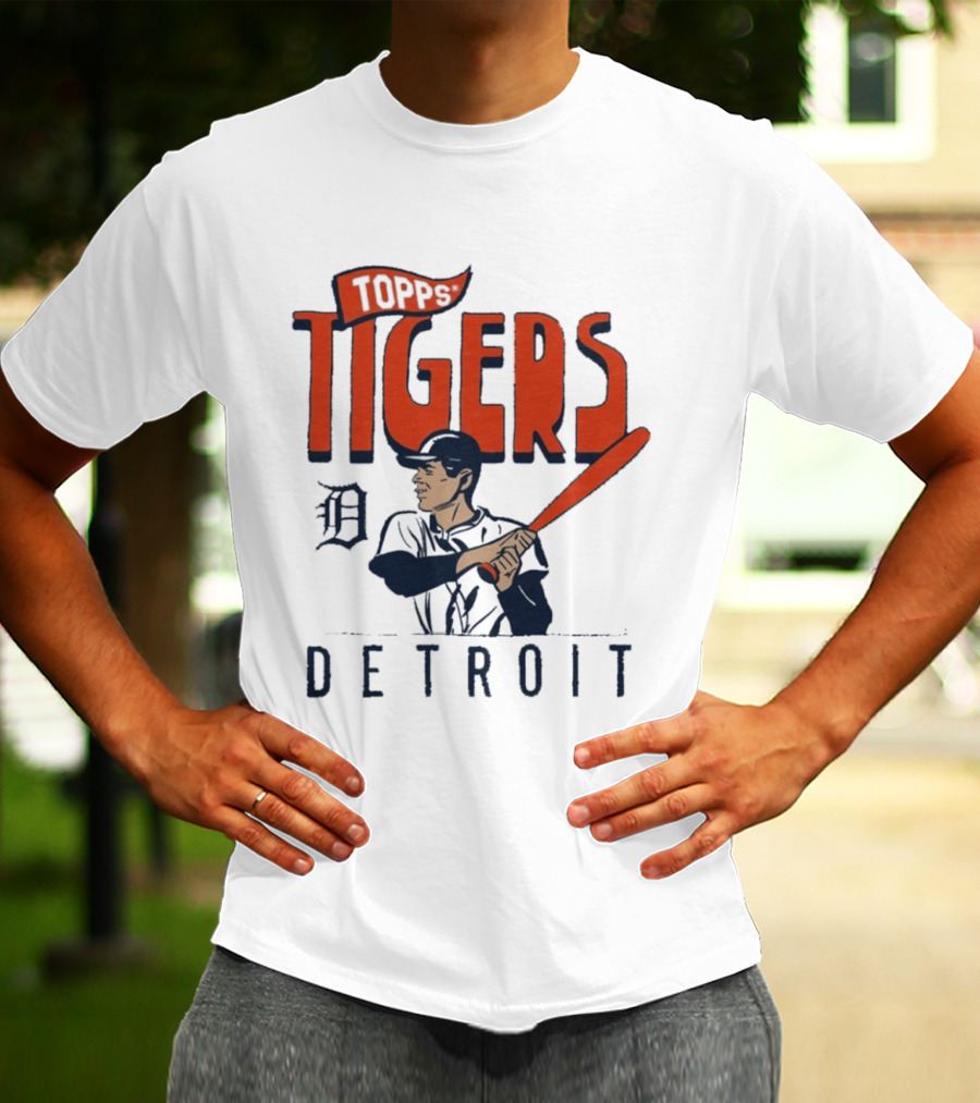 MLB Topps Detroit Tigers Raglan Player T-Shirt