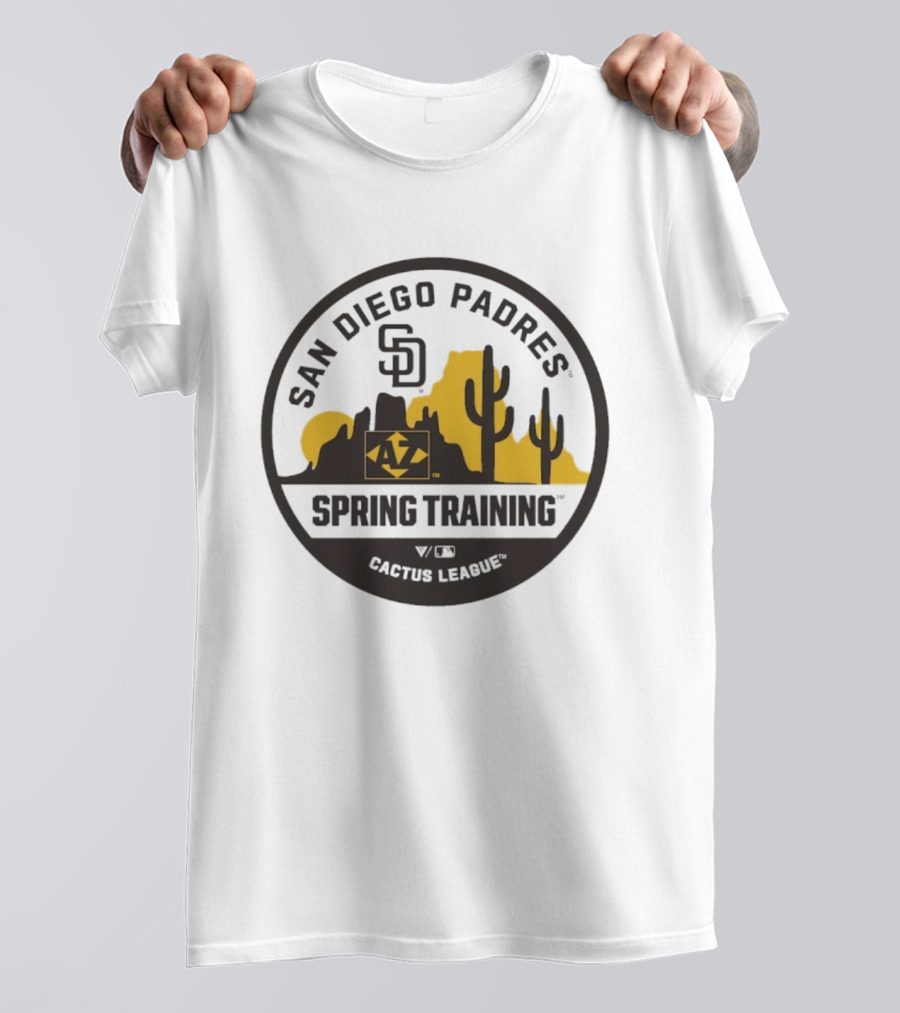 San Diego Padres Spring Training Cactus League Luxe Knit Levelwear T-Shirt