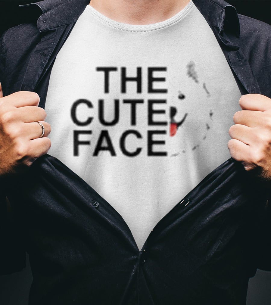 The Cute Face Samoyed Dog T-Shirt