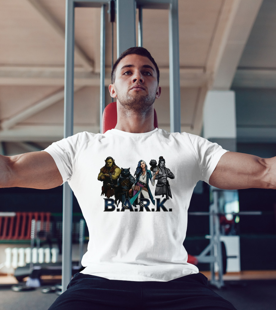 B.A.R.K. Tyranny Of Dragons Fantasy Character Ensemble T-Shirt