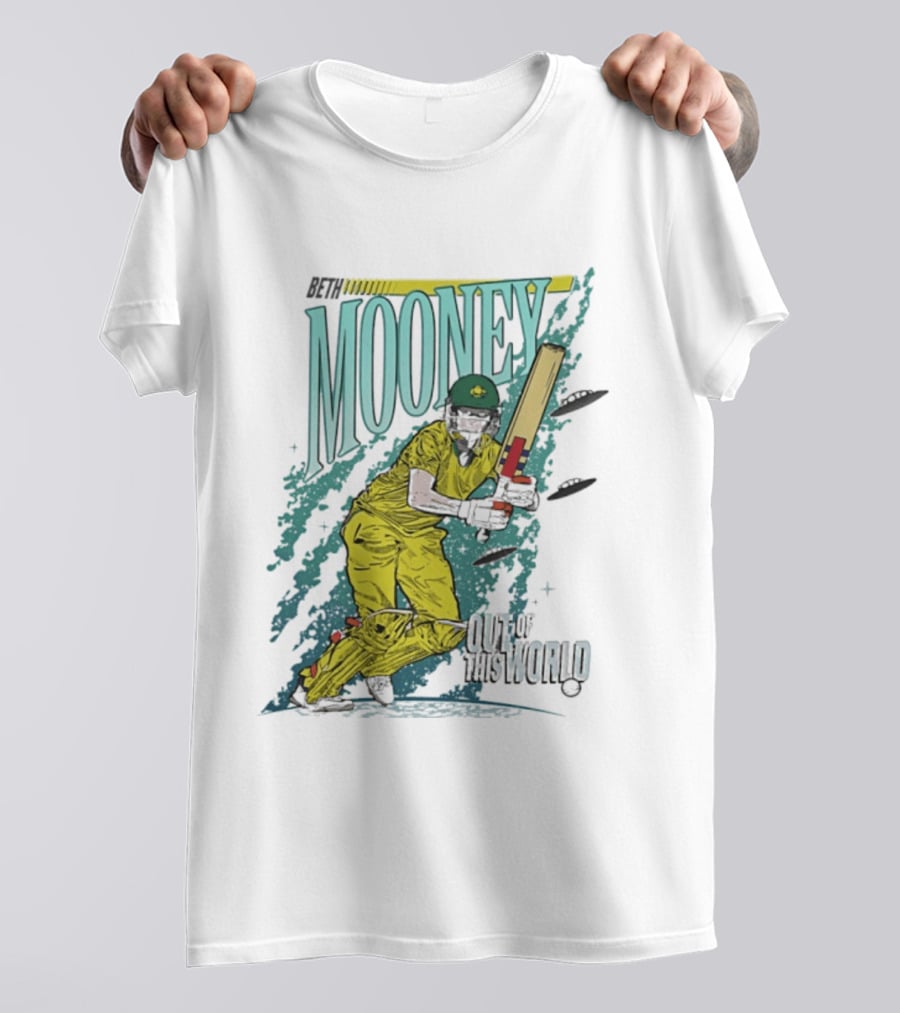 Beth Mooney Out Of This World Cricket T-Shirt
