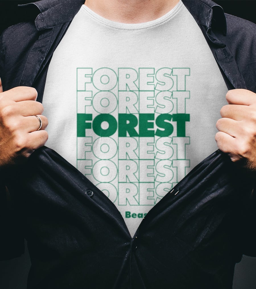 FOREST Elves And Beasts And Shit Repeat T-Shirt