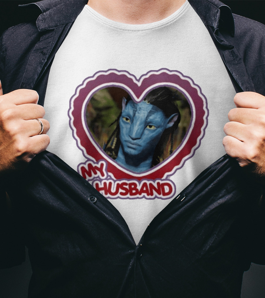 Jake Sully My Husband Avatar Heart Fan Favorite T-Shirt