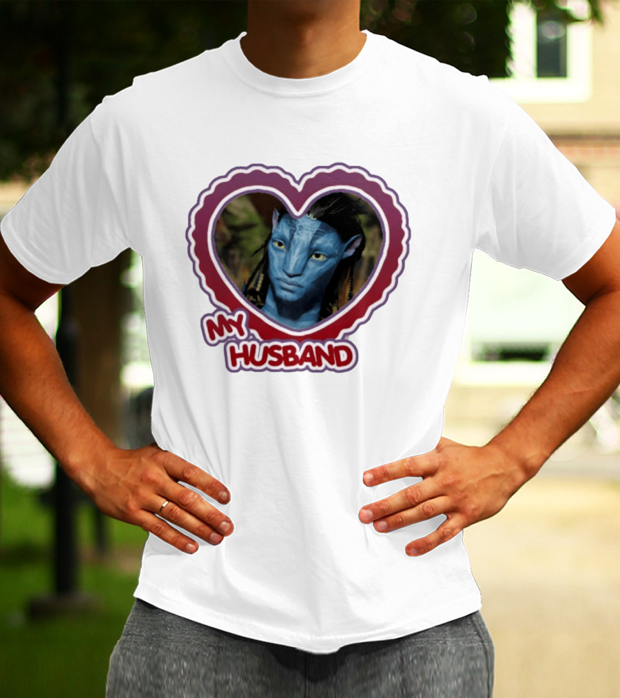 Jake Sully My Husband Avatar Heart Fan Favorite T-Shirt
