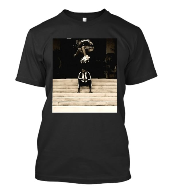Bad MFs Tyshawn And Samuel L In Adidas Skateboard Jump Scene T-Shirt