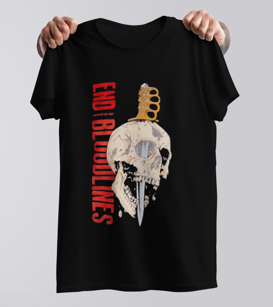 End Bloodlines Skull Dagger T-Shirt