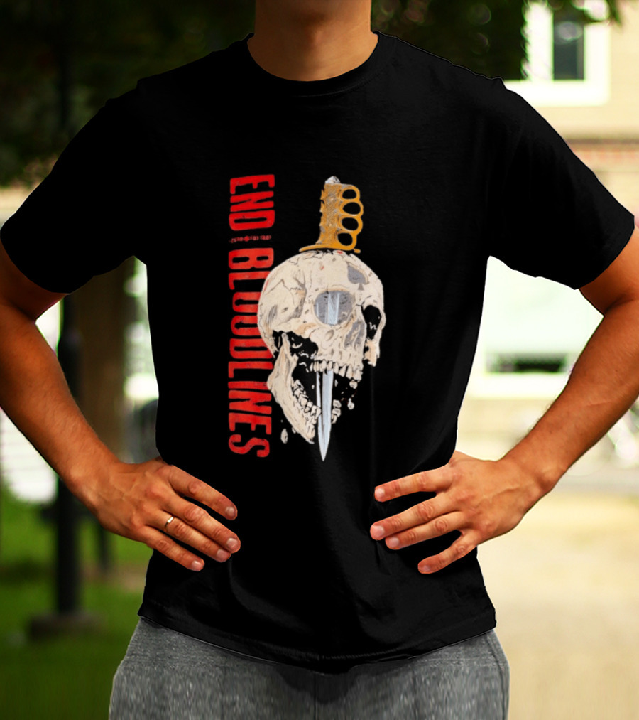 End Bloodlines Skull Dagger T-Shirt