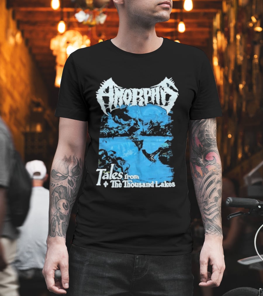 Amorphis Tales From The Thousand Lakes Scenic Landscape T-Shirt