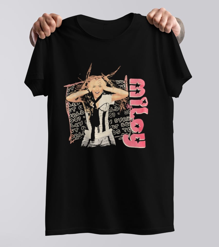 Miley Cyrus Pop Star Vibes T-Shirt