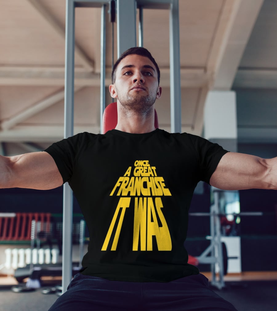 Star Wars Parody Once A Great Franchise It Was T-Shirt
