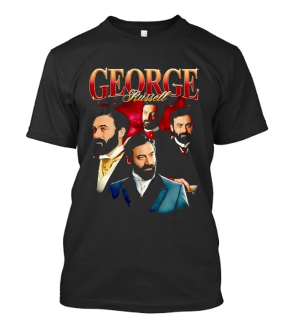 GEORGE Russell Vintage Style Portraits T-Shirt