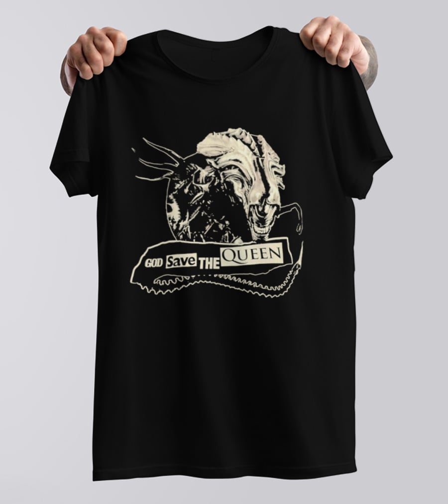 God Save The Alien Queen T-Shirt