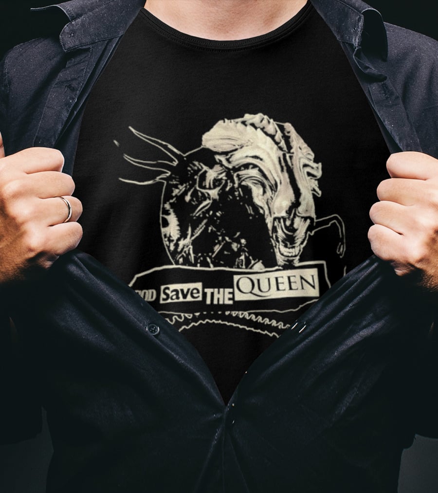 God Save The Alien Queen T-Shirt