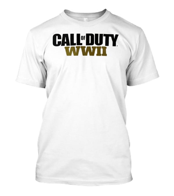 Call Of Duty WWII Gaming Merchandise Iconic Title T-Shirt