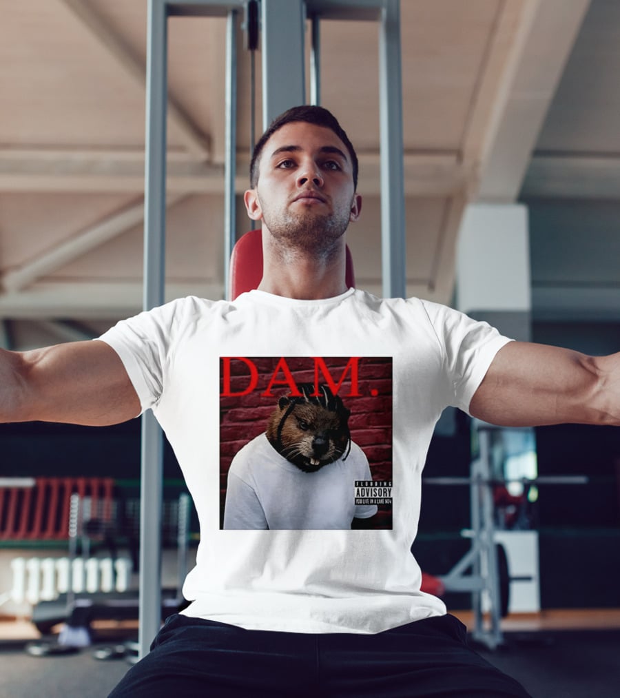 DAM Beavrick Logmar Flooding You Live In A Lake New T-Shirt