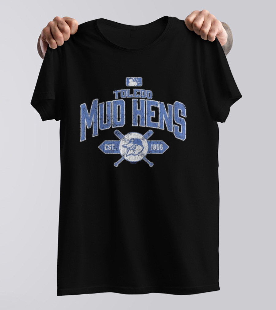 Toledo Mud Hens Est 1896 Baseball Emblem MLB T-Shirt