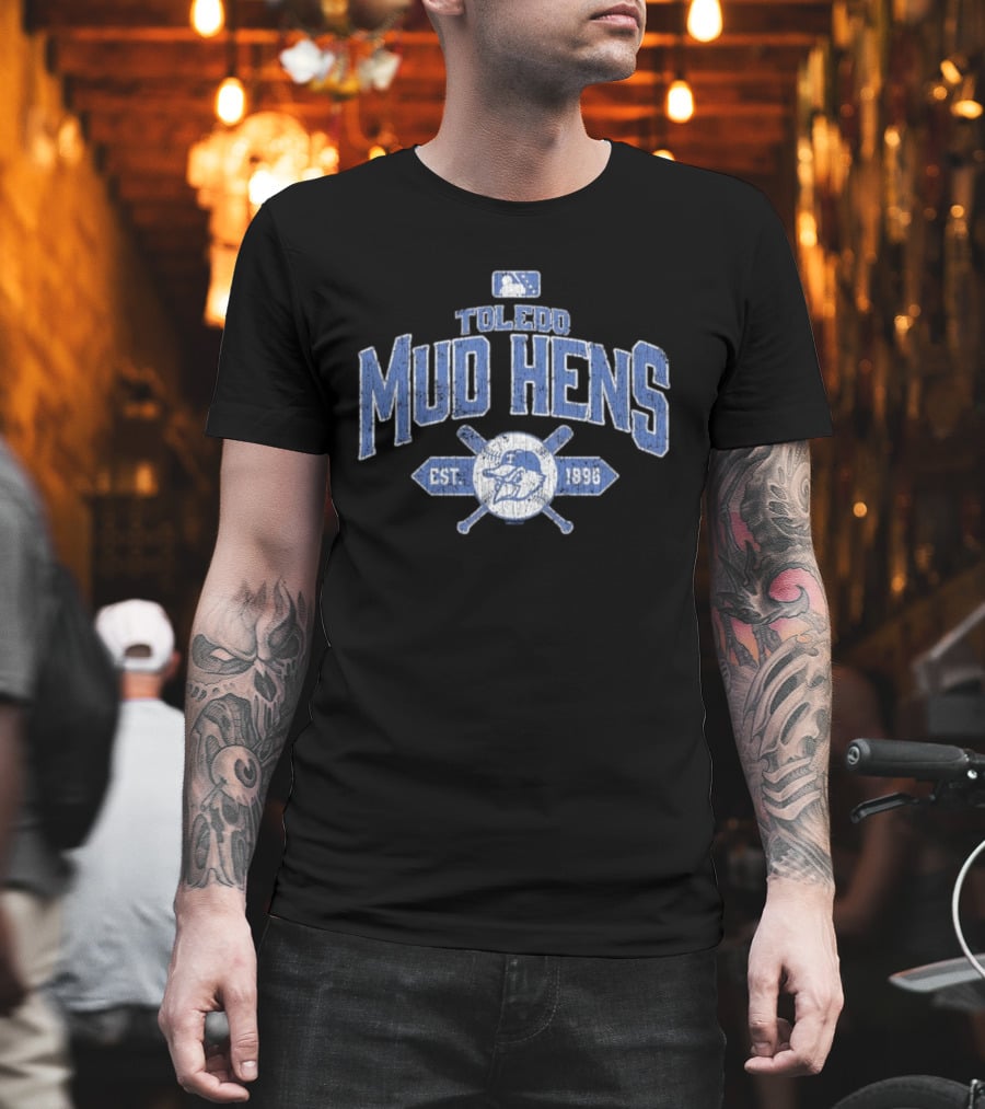 Toledo Mud Hens Est 1896 Baseball Emblem MLB T-Shirt