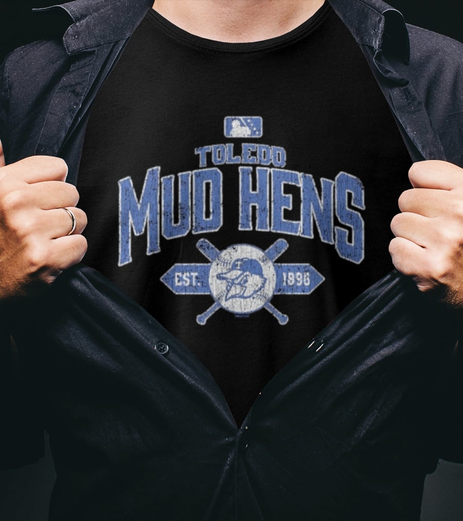 Toledo Mud Hens Est 1896 Baseball Emblem MLB T-Shirt