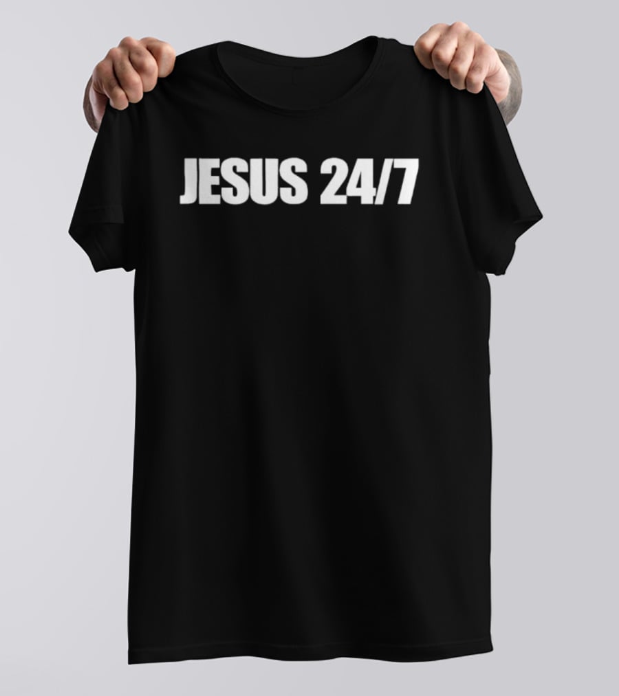 Valentina Gomez Embracing Jesus 24 7 T-Shirt