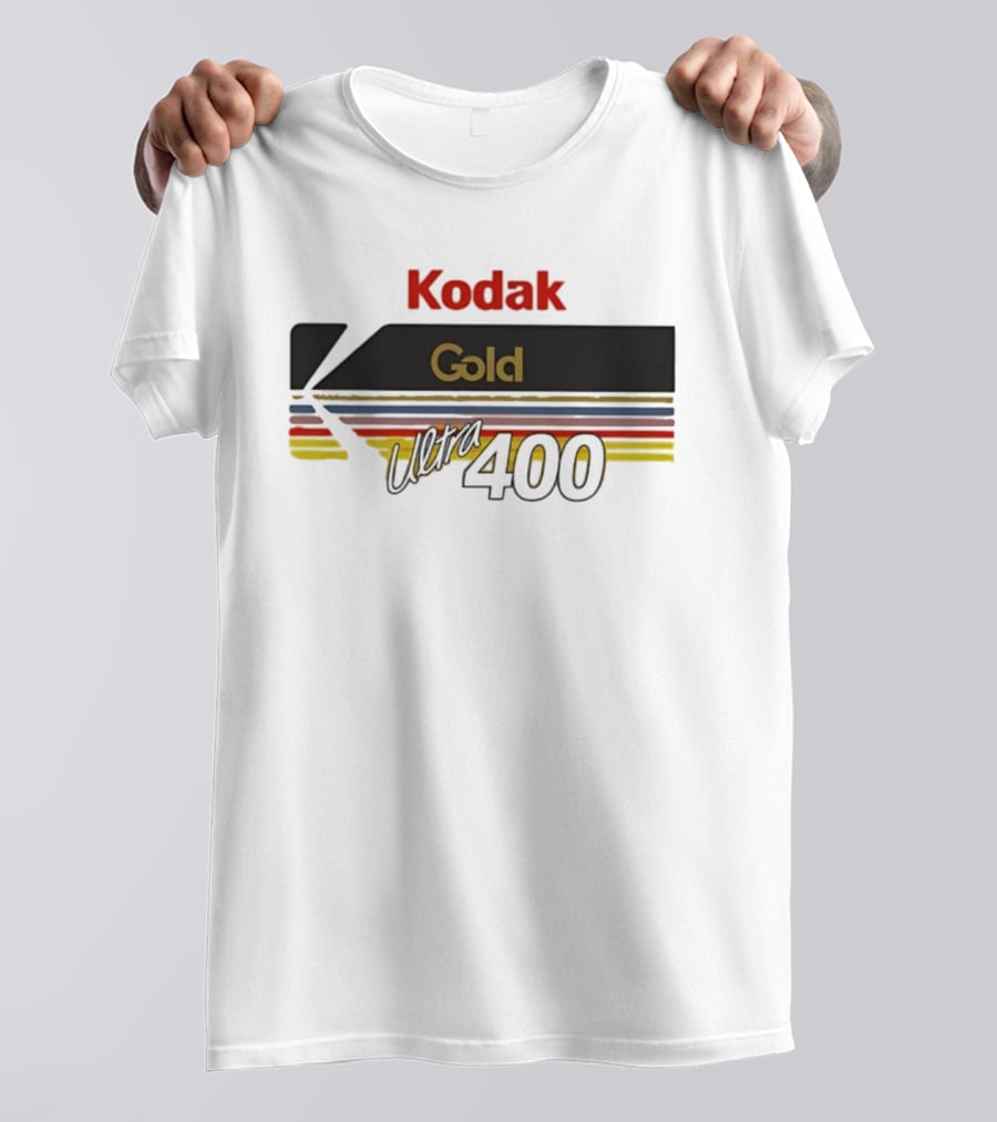 Kodak Gold Ultra 400 Vintage Camera Film T-Shirt