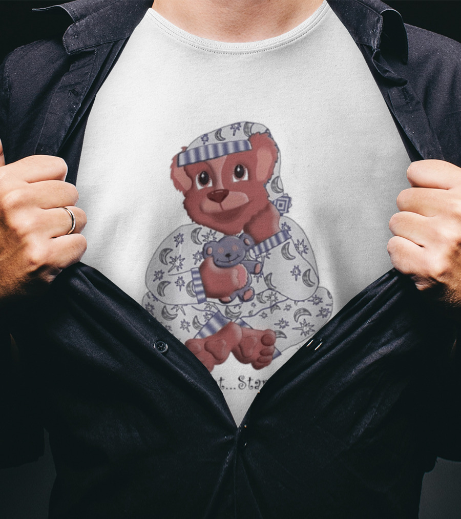 Star Light Star Bright Sleepy Bear Pajama Magic T-Shirt