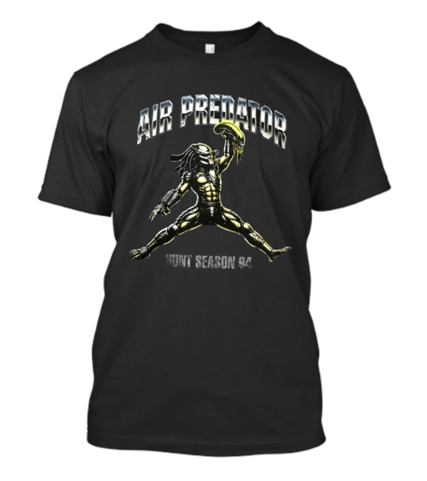 Air Predator Hunt Season 94 Jumpman Alien Warrior T-Shirt