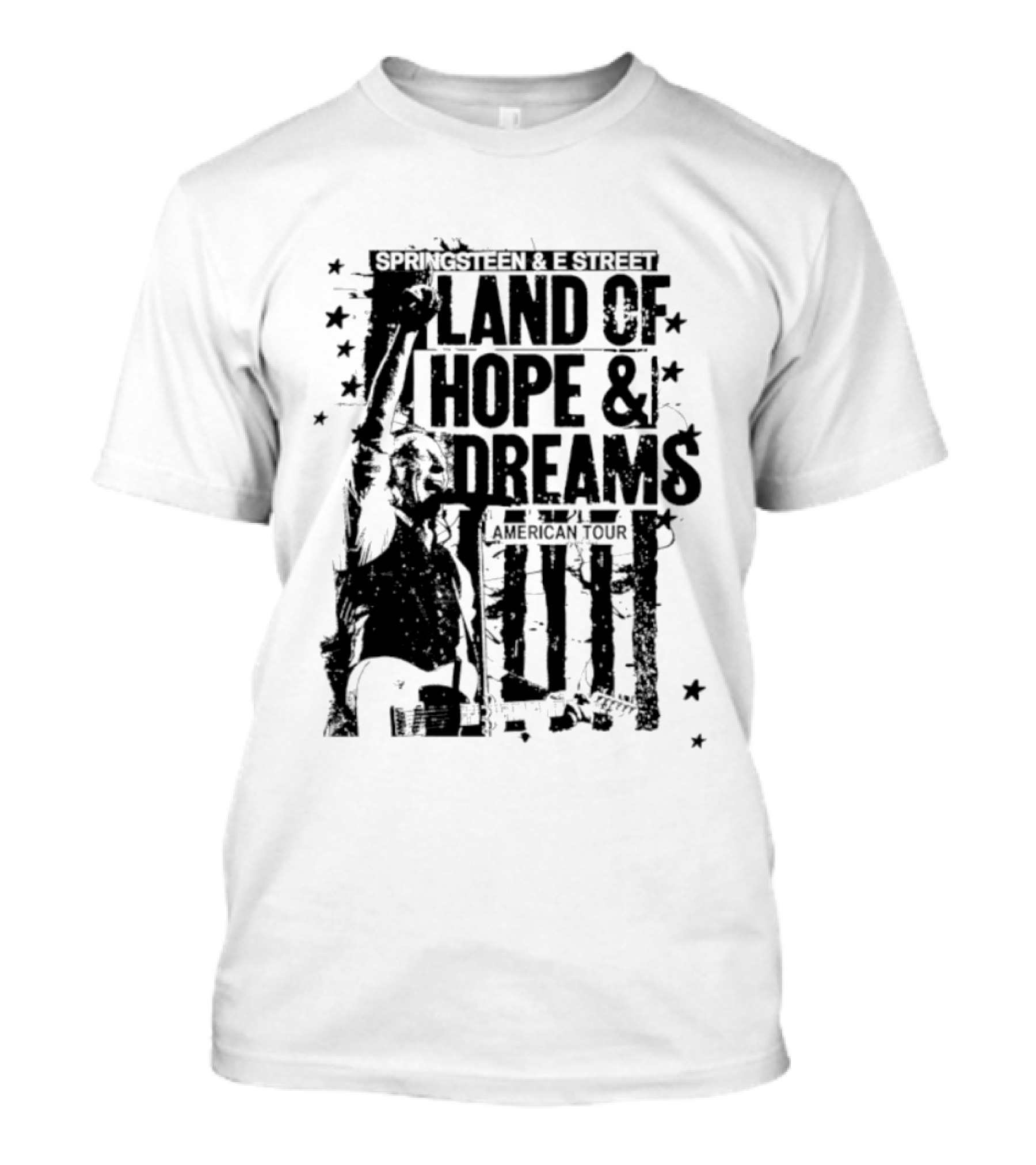 Springsteen E Street Land Of Hope And Dreams American Tour 2026 T-Shirt
